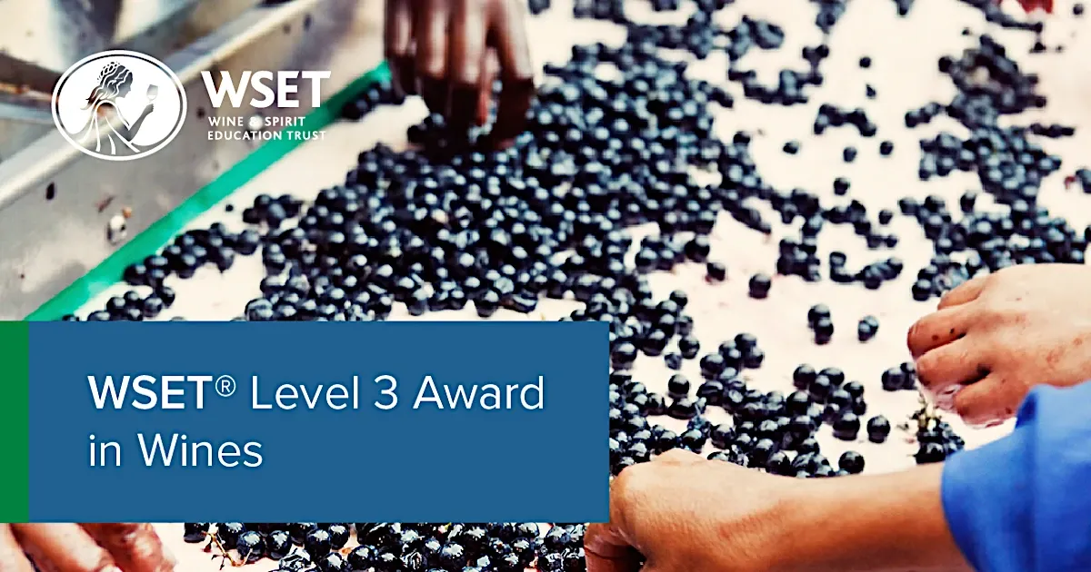 WSET Level 3 Award in Wines